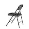 National Public Seating Commercialine Folding Chair, Vnyl, Blk, PK4 950 - alternate 3